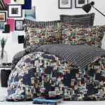 سرویس کاور لحاف دونفره 4 تکه مدل TANIS