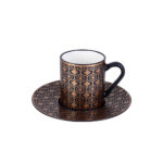 سرویس قهوه خوری 4 پارچه مدل MAT BLACK