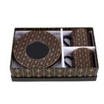 سرویس قهوه خوری 4 پارچه مدل MAT BLACK - تصویر 3