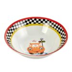 ست ظرف غذای نوزاد 3 پارچه مدل SEVIMLI ARABA - تصویر 2