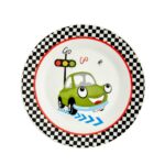 ست ظرف غذای نوزاد 3 پارچه مدل SEVIMLI ARABA - تصویر 3