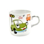 ست ظرف غذای نوزاد 3 پارچه مدل SEVIMLI ARABA - تصویر 4