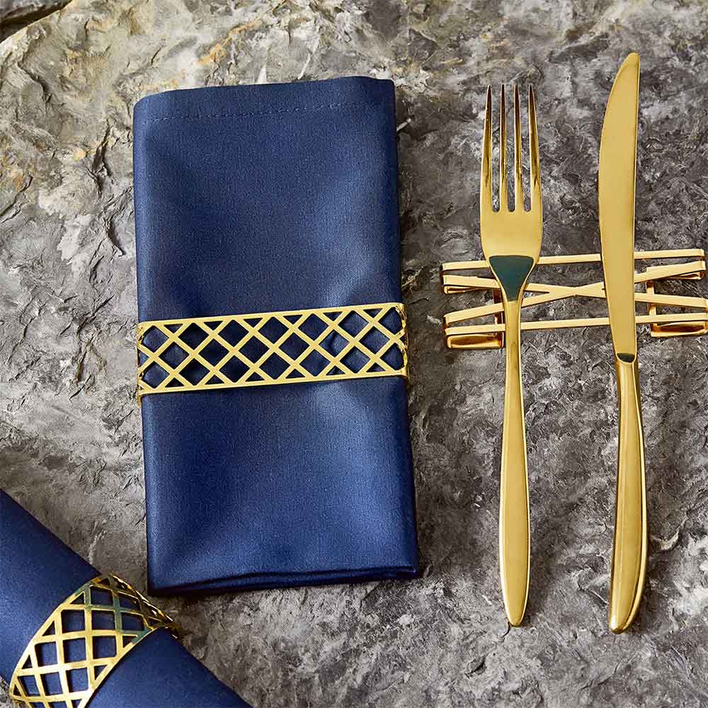 COMB حلقه دستمال سفره 6 عددی مدل COMB - تصویر 1