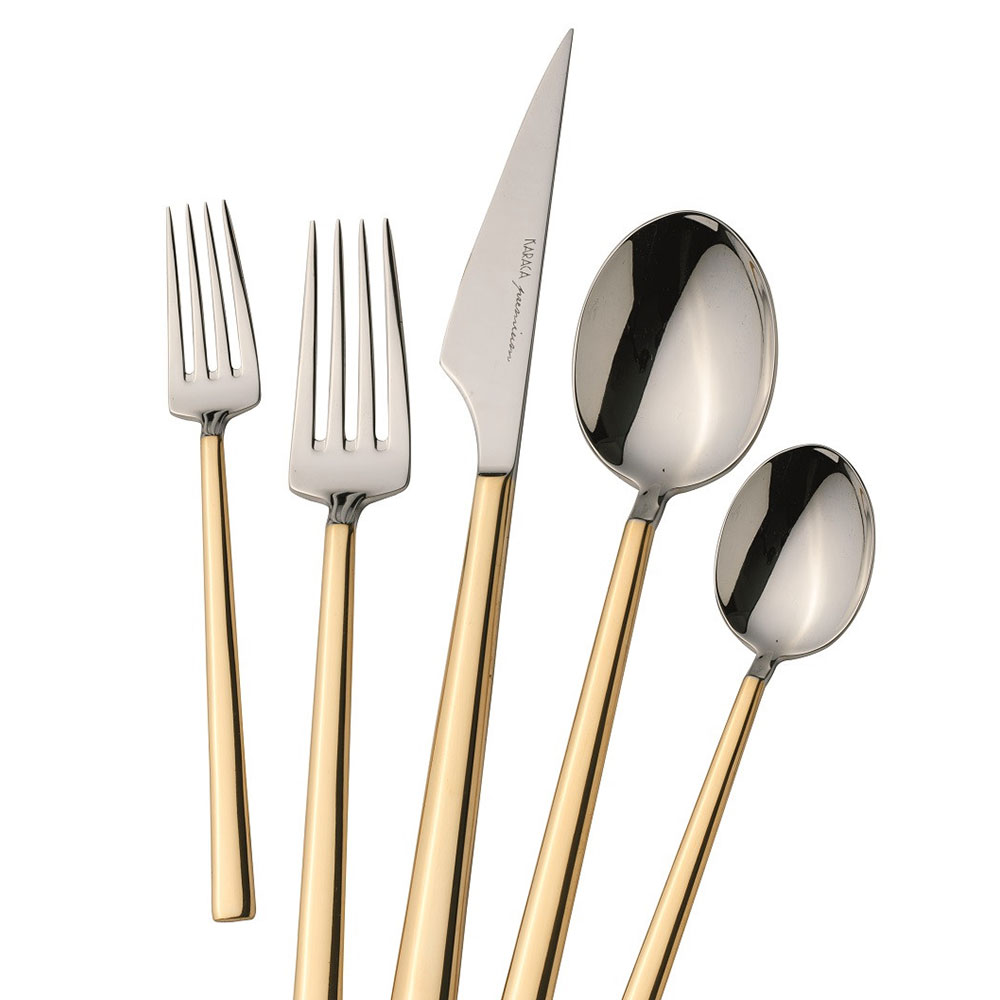 HALLEYGOLD سرویس قاشق و چنگال 84 پارچه مدل HALLEY GOLD - تصویر 1
