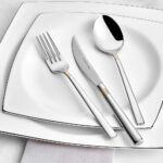 سرویس قاشق و چنگال 84 پارچه مدل NIL GOLD