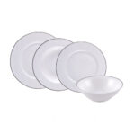 سرویس غذا خوری 24 پارچه مدل ELLY PLATINUM