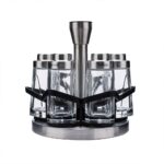 فلفل پاش و نمک پاش 6 عددی PYRAMID YUVARLAK