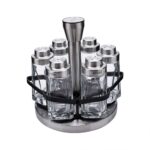 فلفل پاش و نمک پاش 6 عددی PYRAMID YUVARLAK - تصویر 2