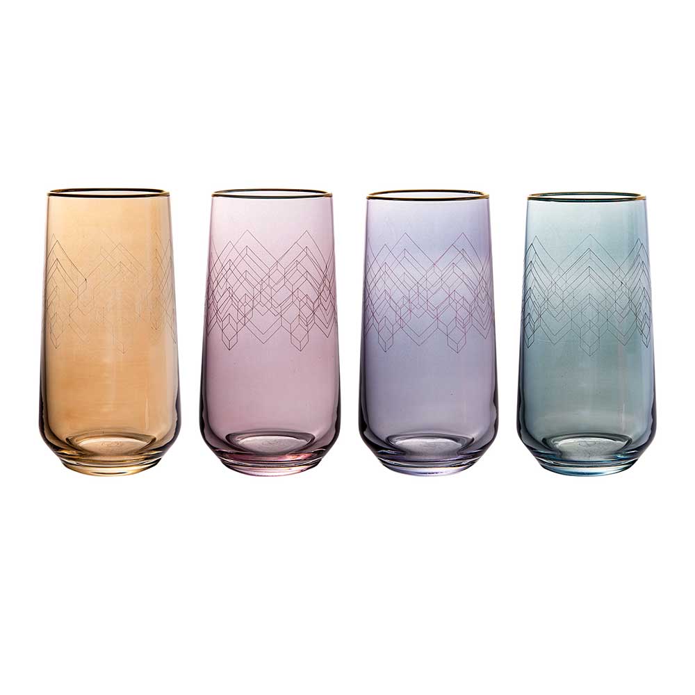 SUNSET ست لیوان 4 عددی مدل SUNSET - تصویر 1